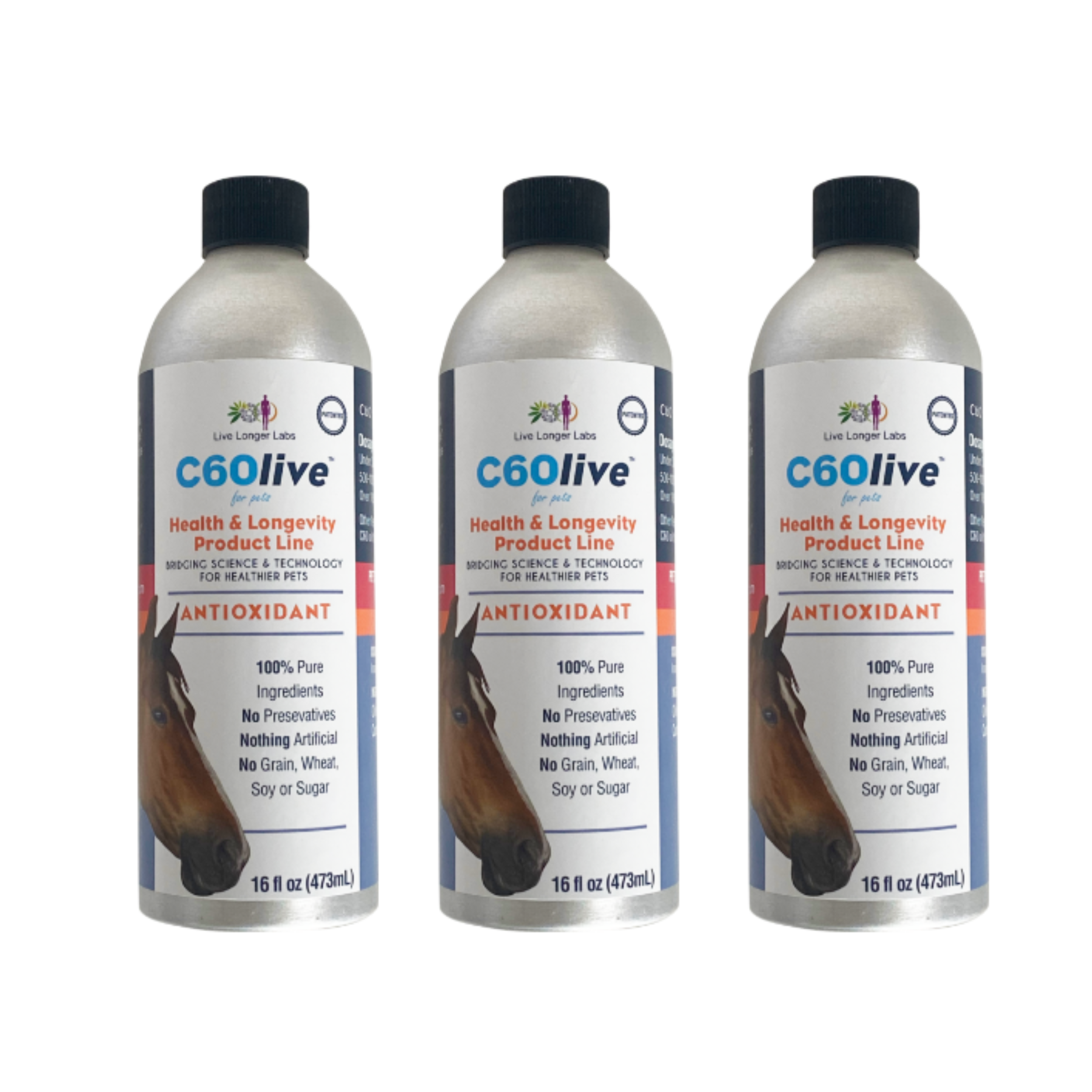 C60 Longevity for Horses