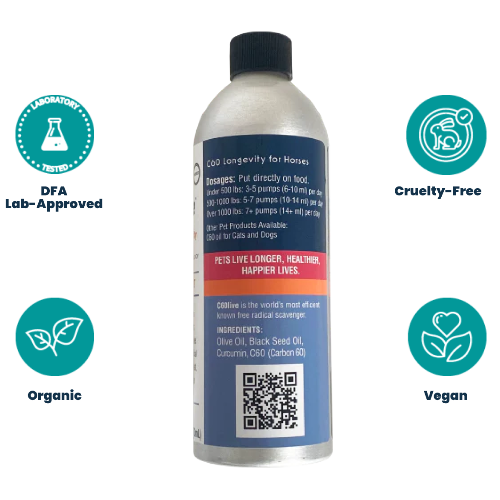 C60 Longevity for Horses