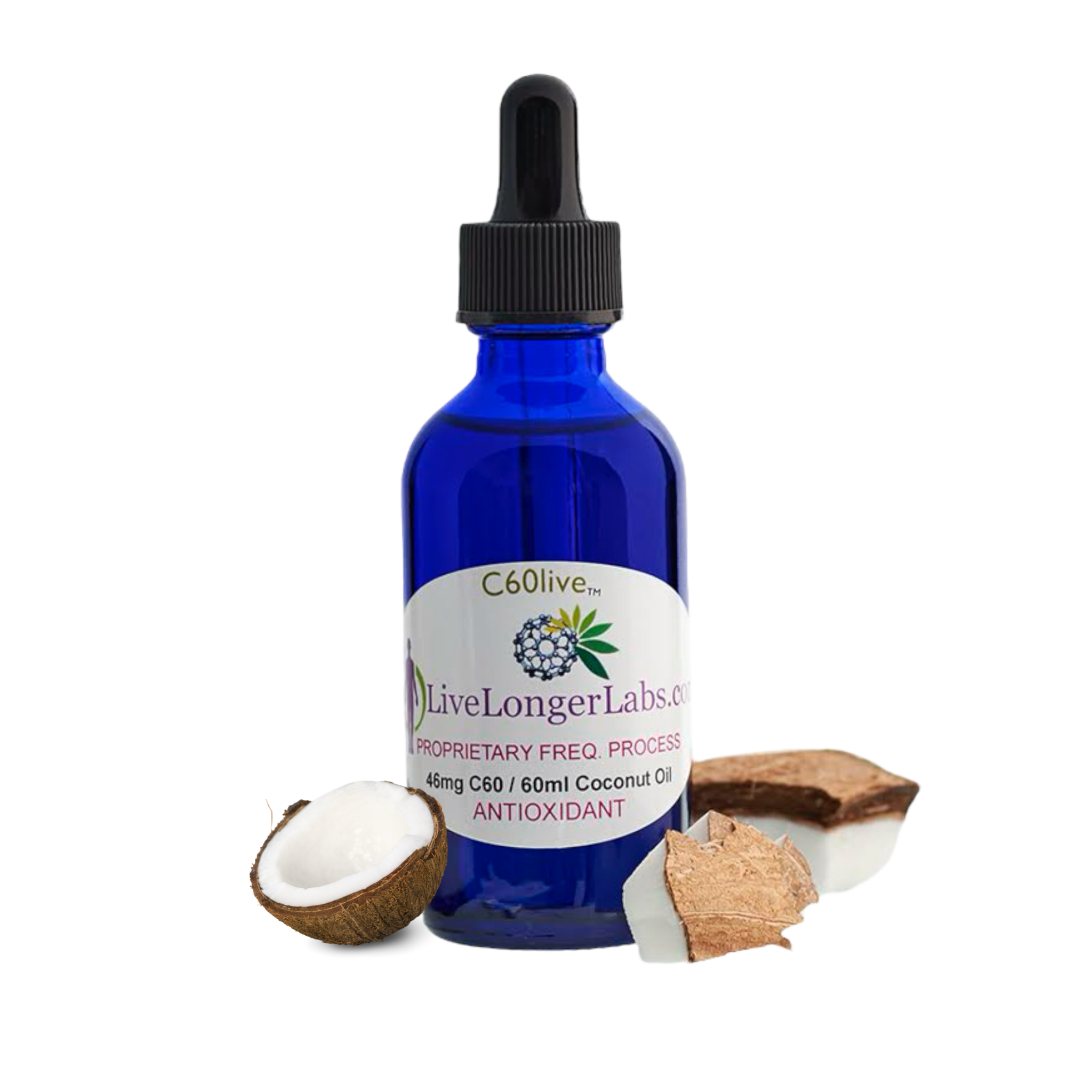 C60 Fullerene Coconut Oil