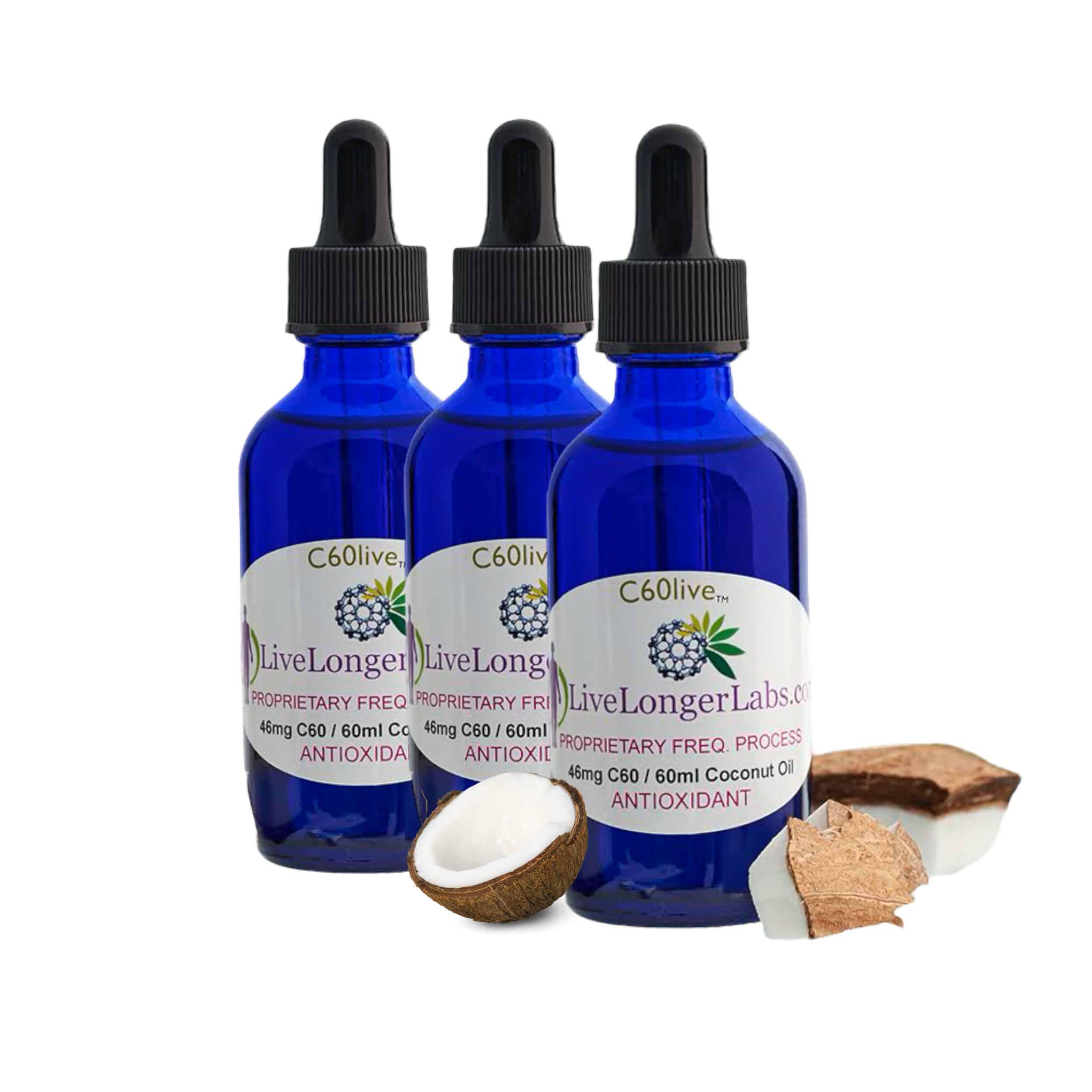 C60 Fullerene Coconut Oil