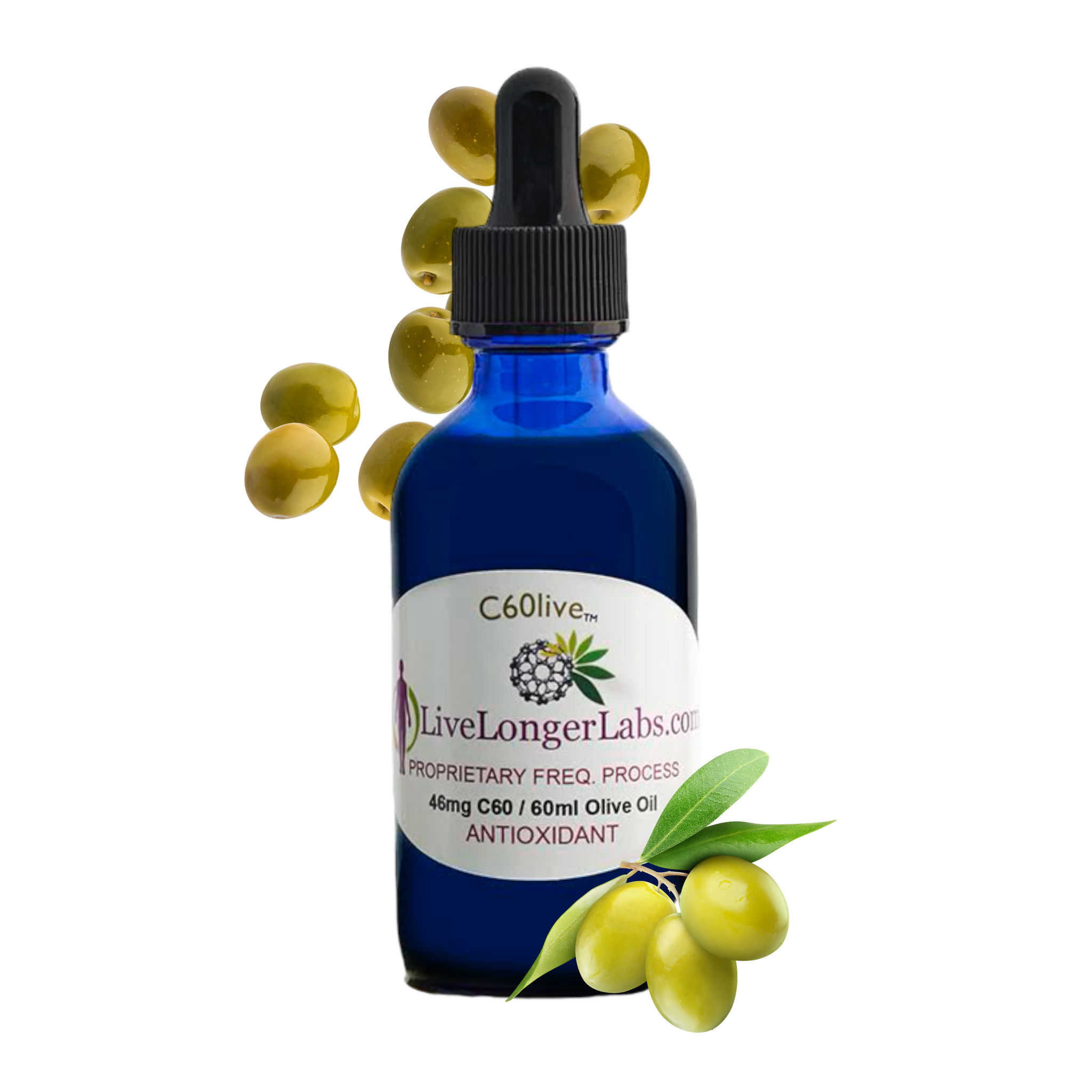 C60 Fullerene Olive Oil