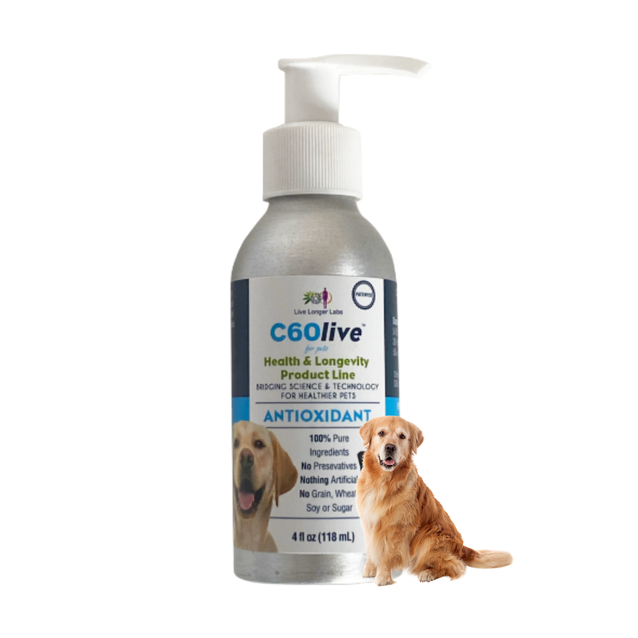 C60 Longevity for Dogs