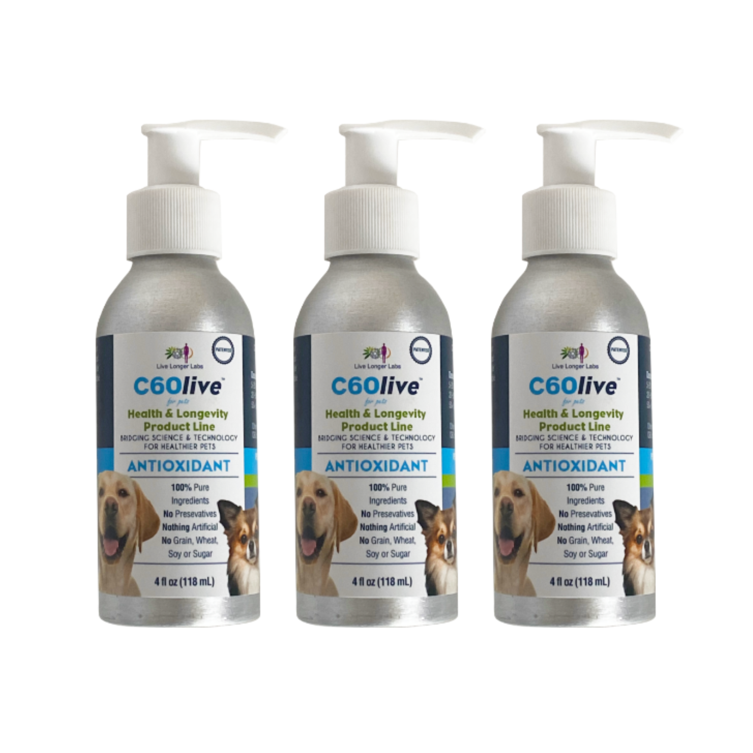 C60 Longevity for Dogs