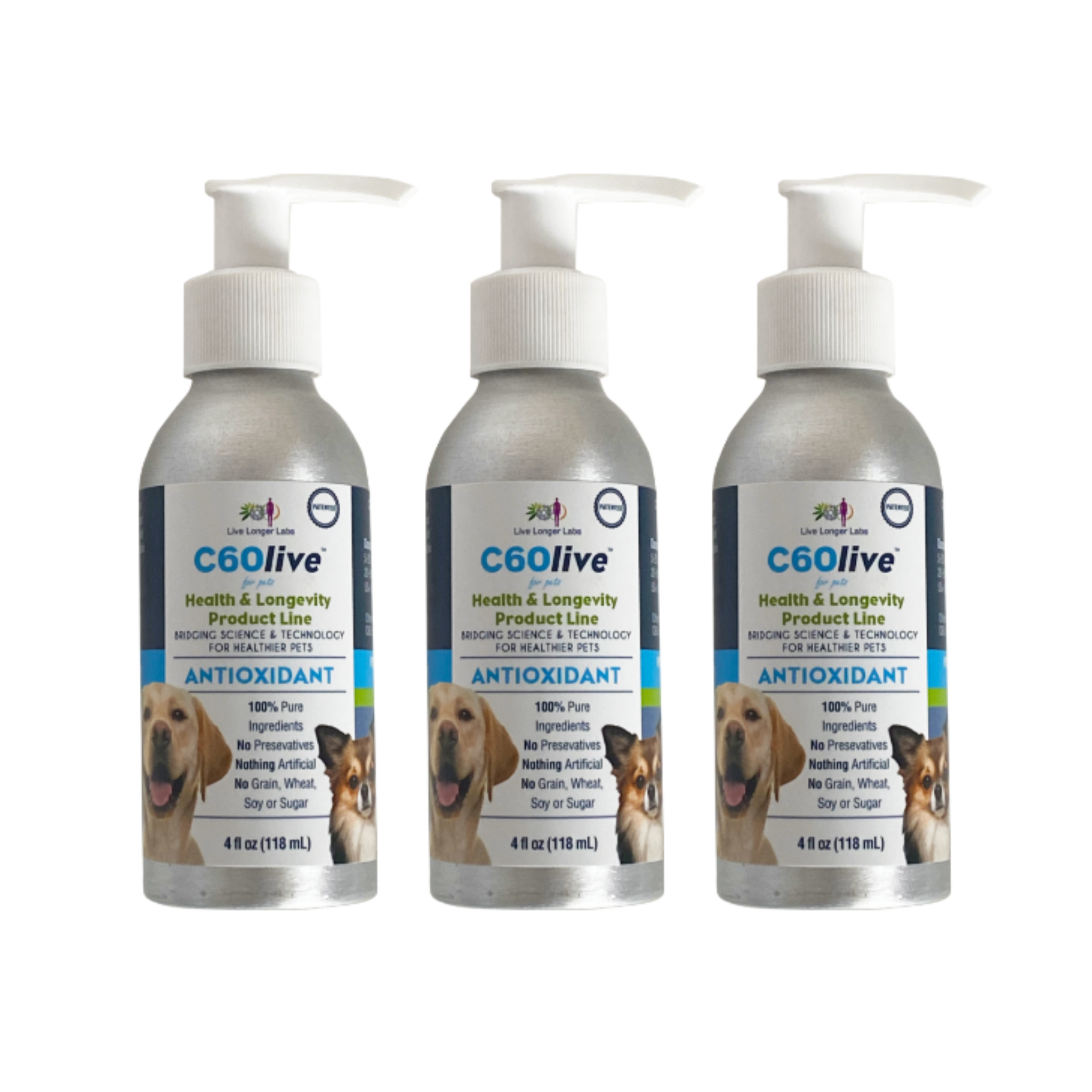 C60 Longevity for Dogs