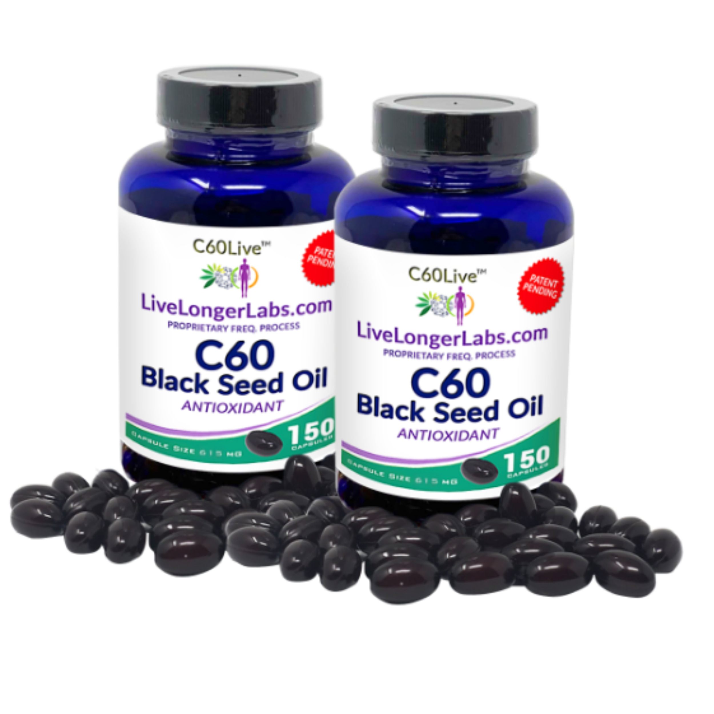 C60 Black Seed Oil Capsules