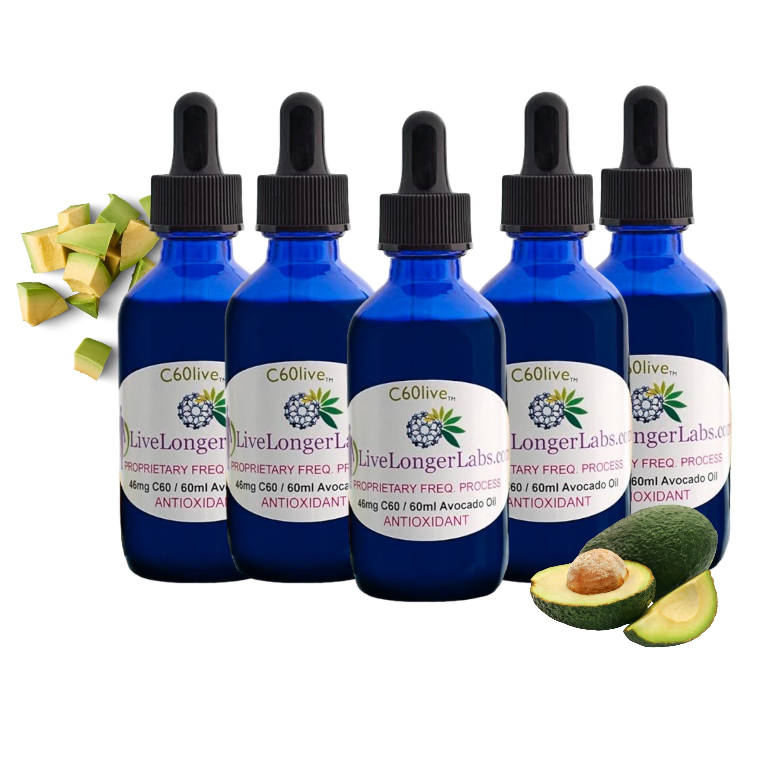 C60 Fullerene Avocado Oil